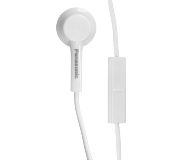 Panasonic SŁUCHAWKI DOUSZNE PANASONIC RP-TCM105E-W Białe - 1436557 - zdjęcie 3